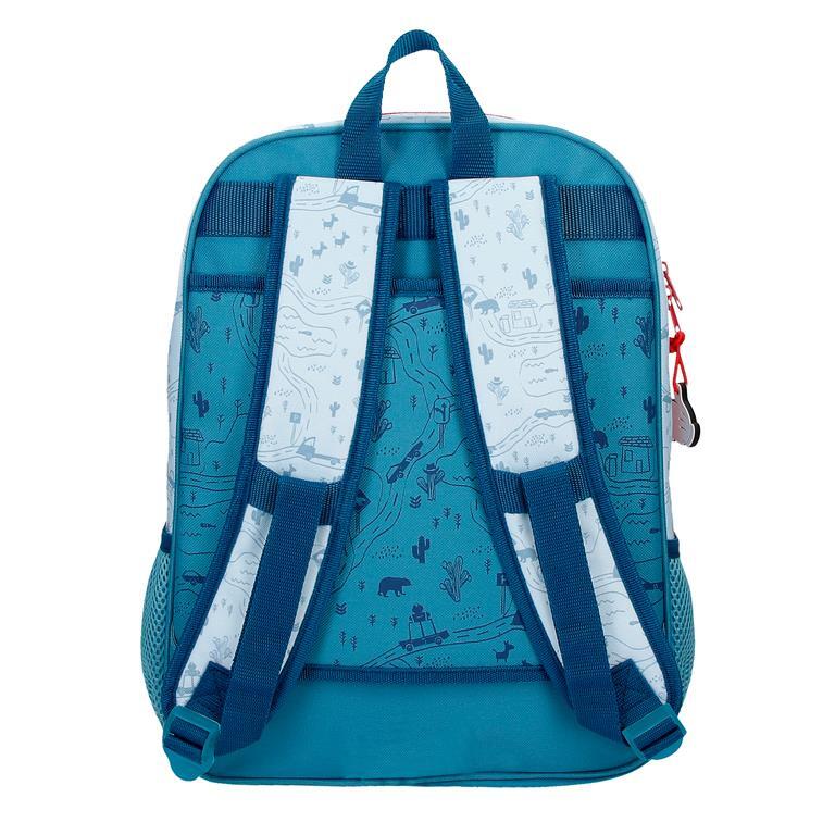Mochila escolar Niño Disney Mickey Road Trip  38 cm Azul 3/6