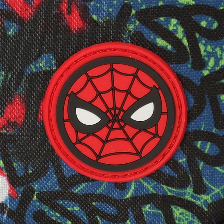 Mochila con ruedas Niño Marvel Spiderman urban  45 cm Rojo