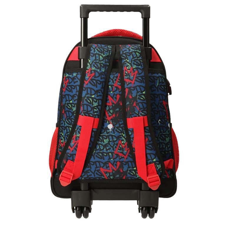 Sac à dos à roulettes  enfant Marvel Spiderman urban 45cm Rouge 3/6