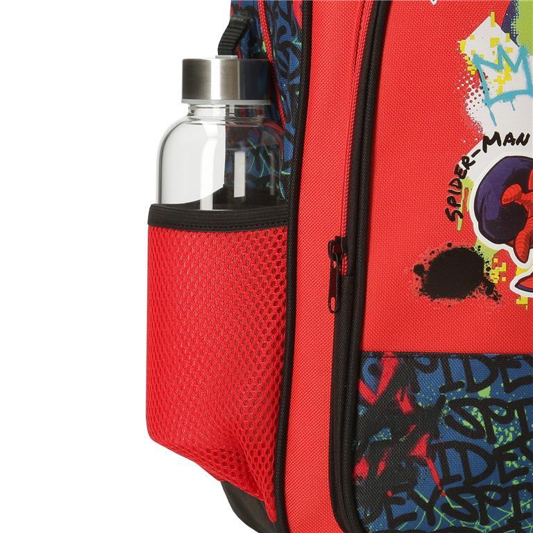 Sac à dos à roulettes  enfant Marvel Spiderman urban 45cm Rouge 5/6