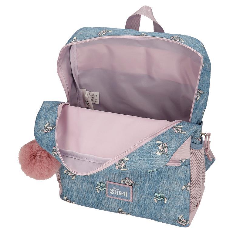 Mochila escolar Niña Disney Stitch You are magical  33 cm Azul