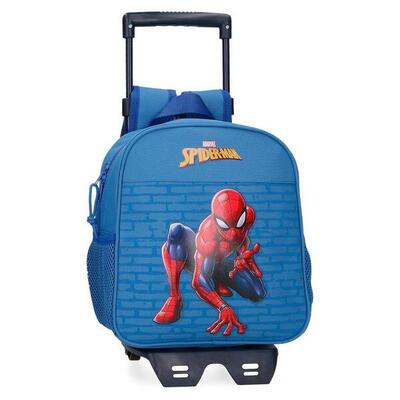 Mochila escolar Niño Marvel Spiderman vigilante 25 cm Azul