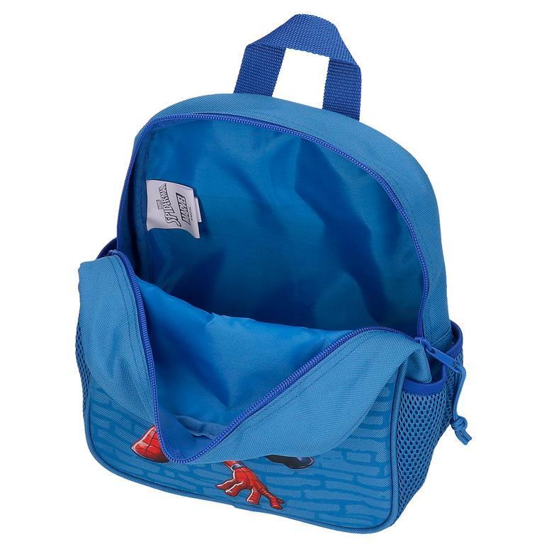 Mochila escolar Niño Marvel Spiderman vigilante  25 cm Azul 4/6