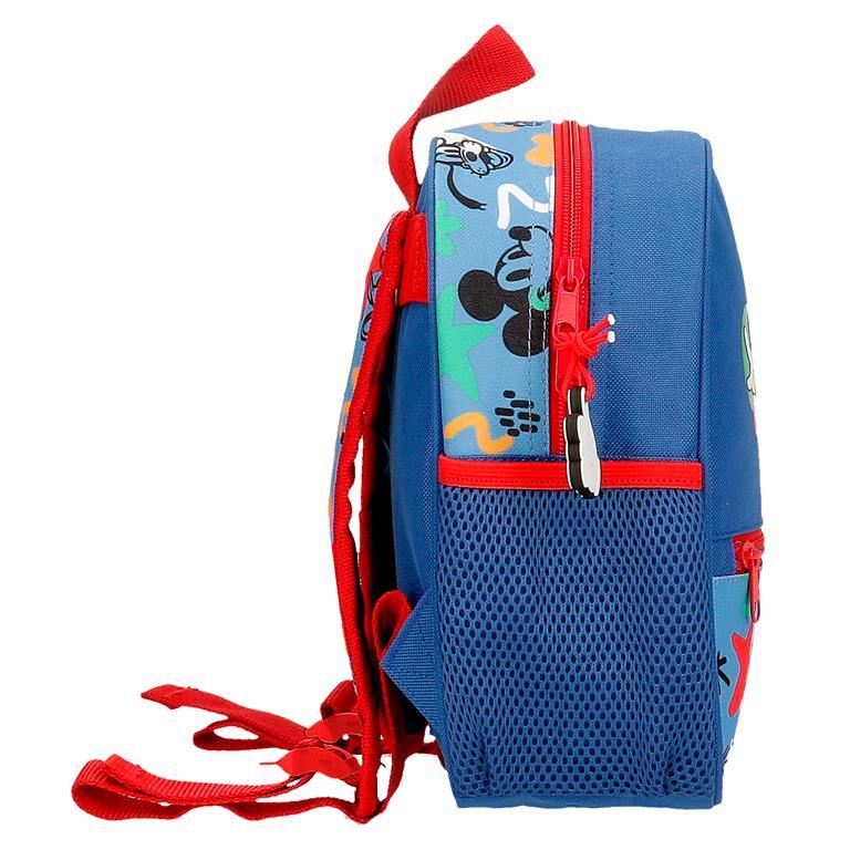 Mochila escolar Niño Disney Mickey Peek a Boo  25 cm Azul 2/6