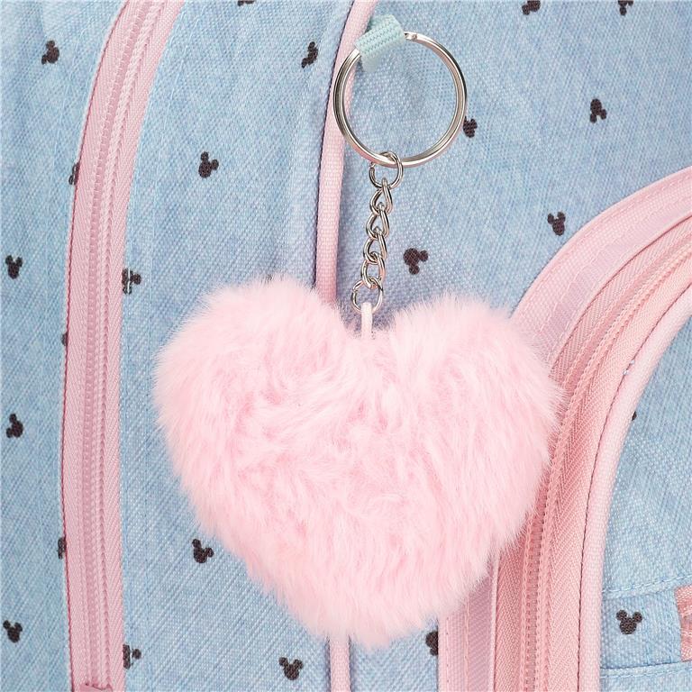 Mochila escolar Niña Disney Minnie American darling  38 cm Azul 6/6