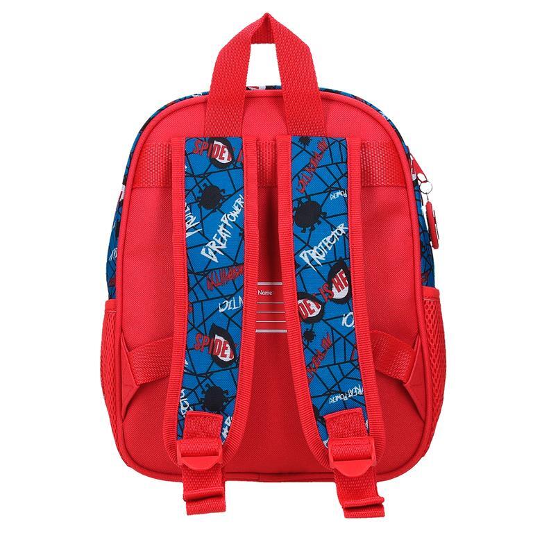 Mochila escolar menino Marvel Spiderman Authentic 28cm Vermelho 3/5