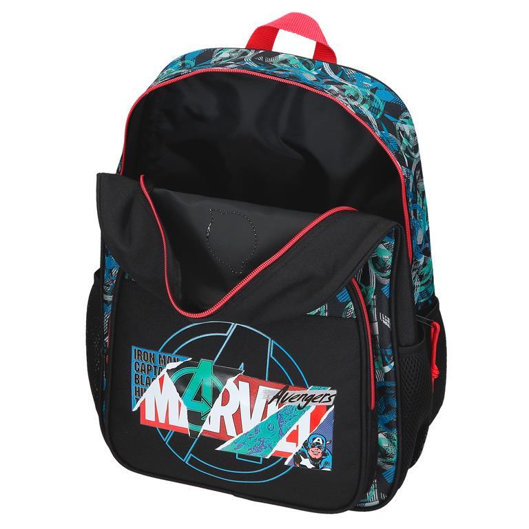 Sac à dos scolaire Garçon Marvel Shield 38 cm Noir 4/5