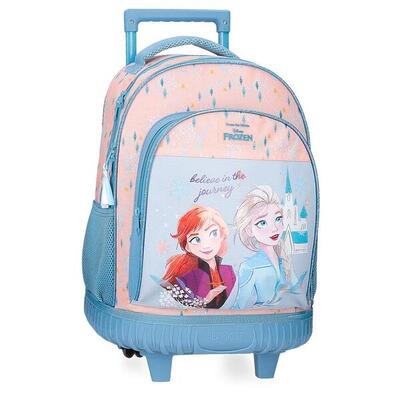 Mochila con ruedas Niña Disney Frozen Believe in the journey 43 cm Azul