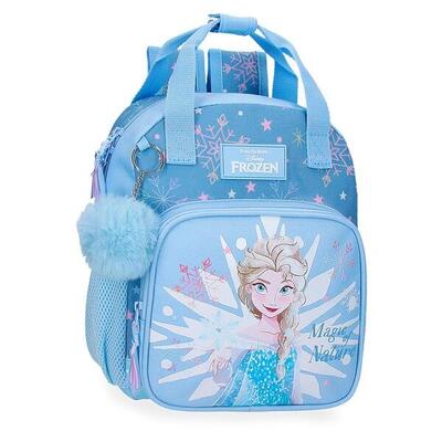 Mochila escolar Niña Disney Frozen Magic ice 28 cm Azul