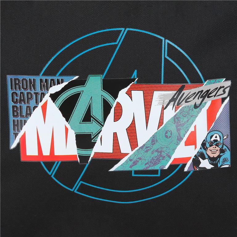 Zaino Scolastico Bambino Marvel Shield con carrello 33 cm Nero 7/7