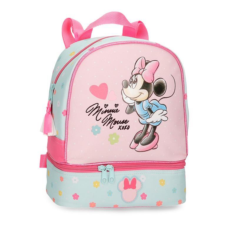 Mochila portamerienda Niña Disney Minnie Imagine  28 cm Rosa