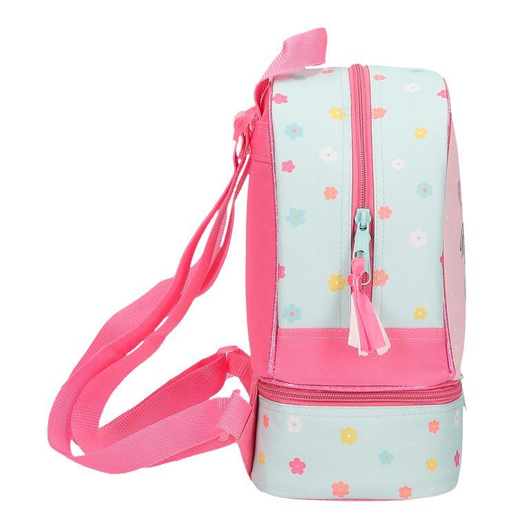 Mochila portamerienda Niña Disney Minnie Imagine  28 cm Rosa