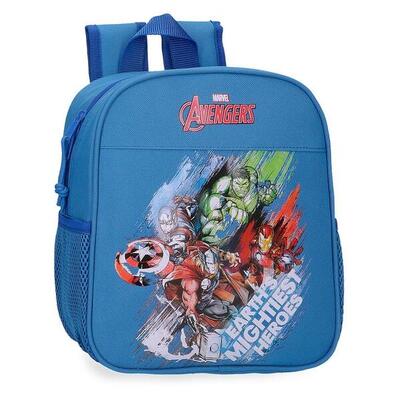 Mochila escolar Niño Marvel Avengers Heroes 25 cm Azul