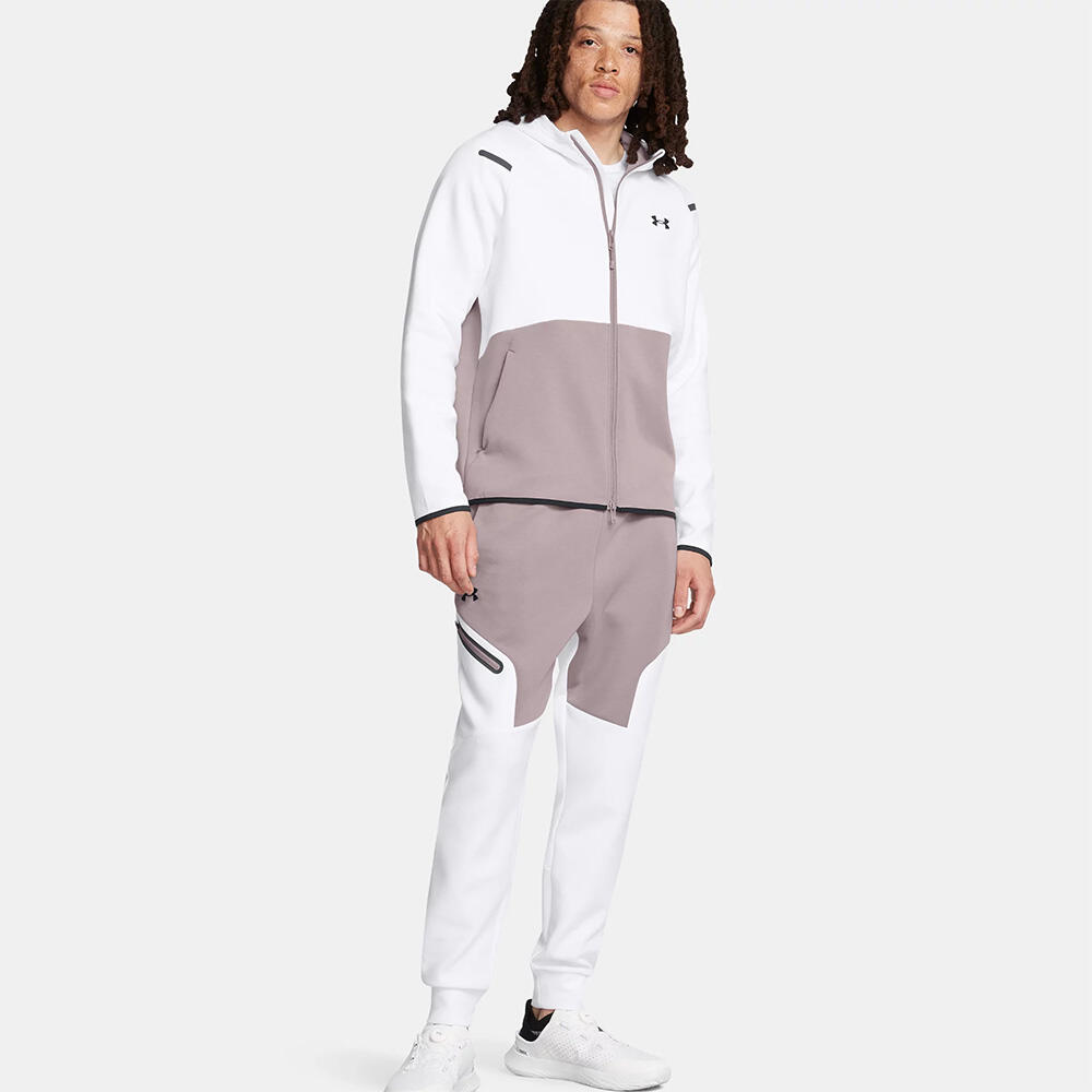 Pantalon Jogging Under Armour Homme Fleece UA Innarêtable Homme Blanc et Tetra 6/6