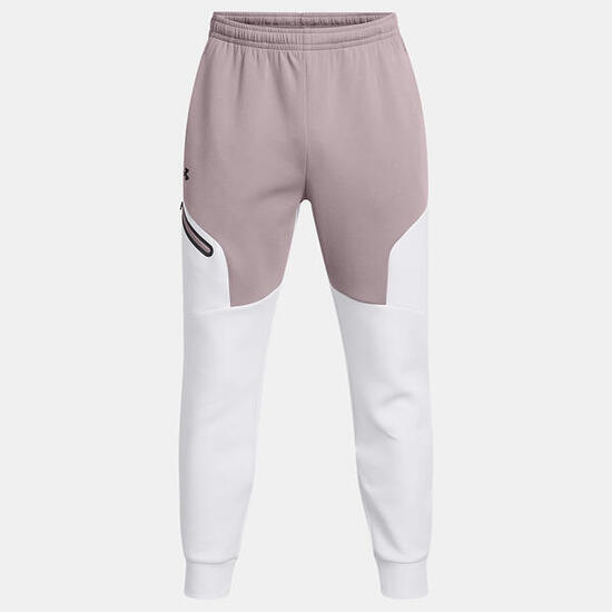 Pantalon Jogging Under Armour Homme Fleece UA Innarêtable Homme Blanc et Tetra