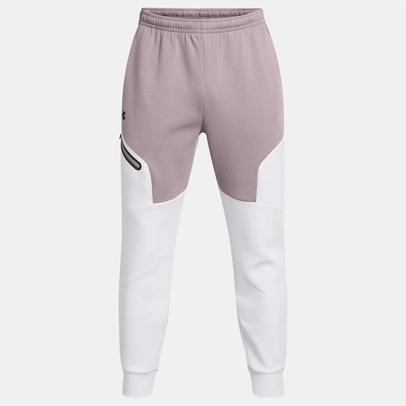 Jogging Under Armour Fleece Ua Imparable Blanco Y Tetra Gris