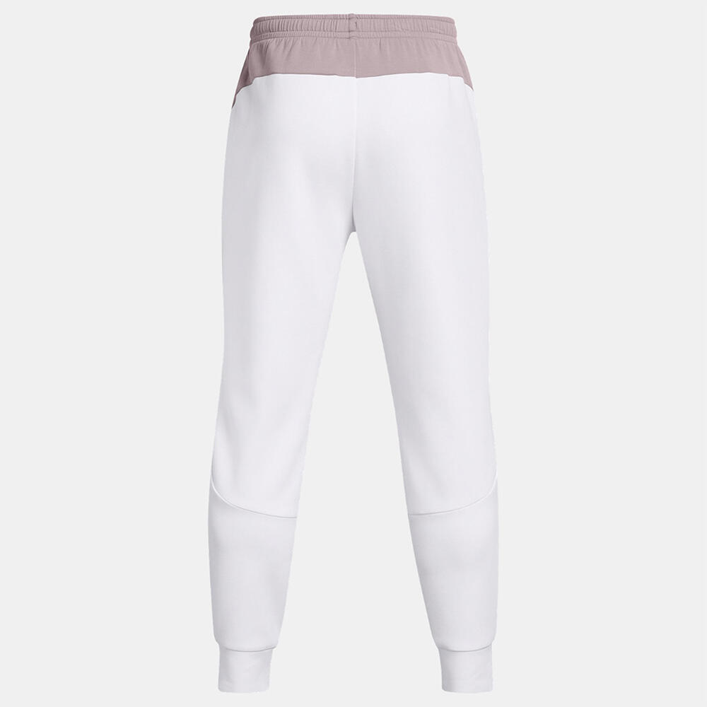 Pantalon Jogging Under Armour Homme Fleece UA Innarêtable Homme Blanc et Tetra 2/6