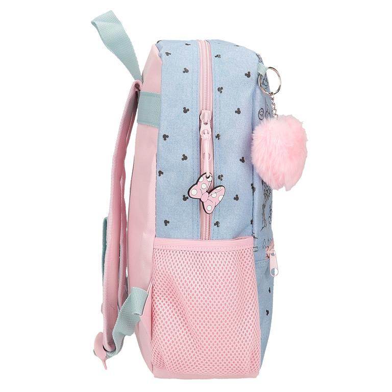 Mochila escolar Niña Disney Minnie American darling  38 cm Azul