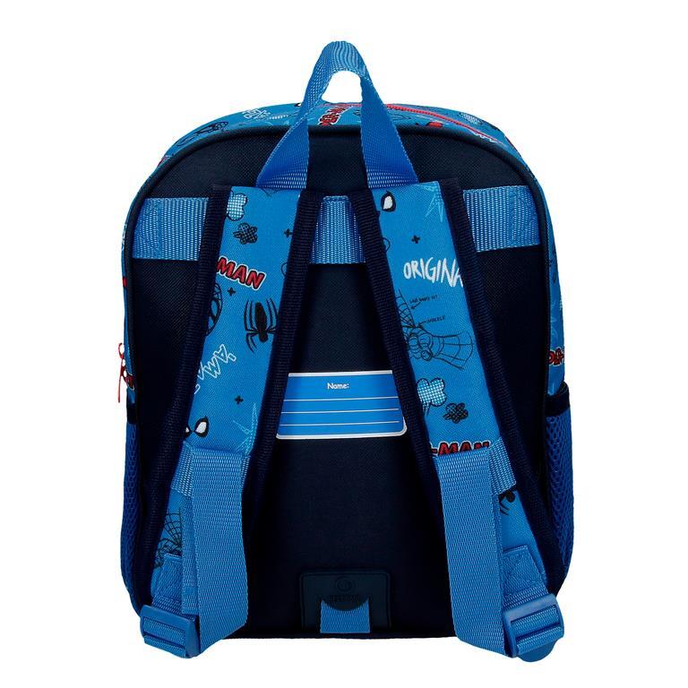 Mochila escolar Niño Marvel Spiderman Totally awesome  28 cm Azul