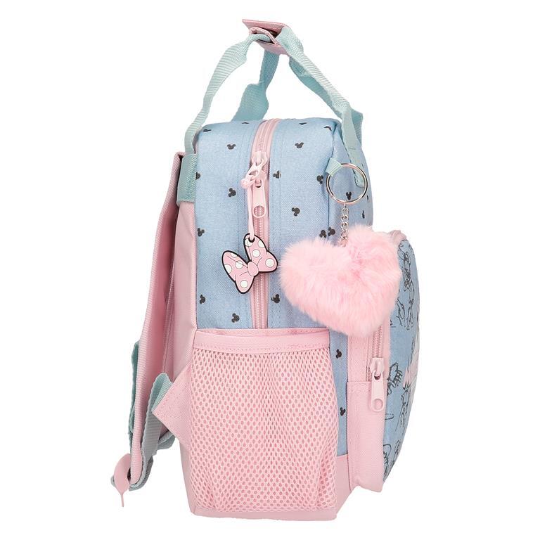 Mochila escolar Niña Disney Minnie American darling  32 cm Azul