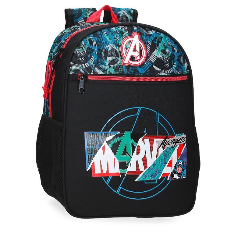 Mochila escolar Niño Marvel Shield  33 cm Negro