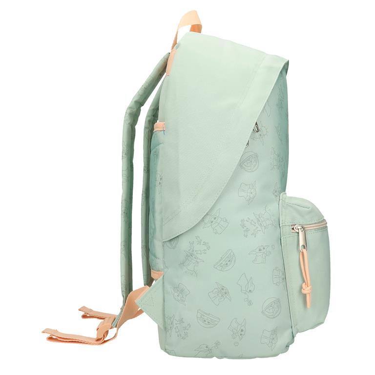 Sac à dos scolaire Unisexe Star wars Grogu 44cm Vert 2/6