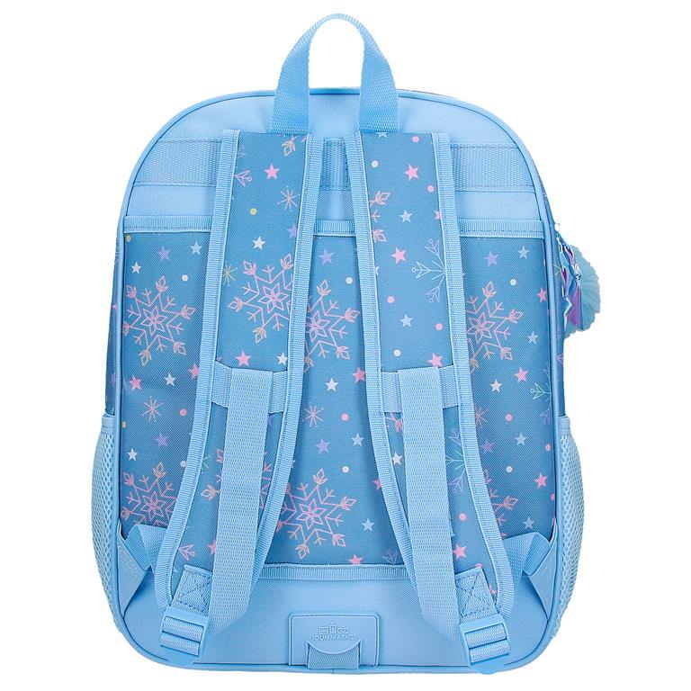 Mochila escolar Niña Disney  Frozen Magic ice  38 cm Azul