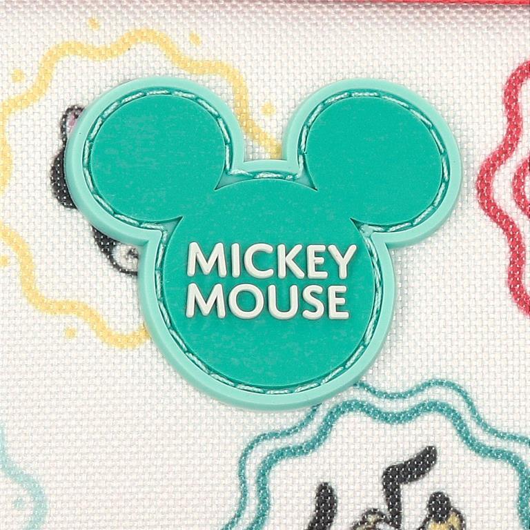 Mochila escolar niño Disney Mickey best friends together 33cm verde claro 6/6