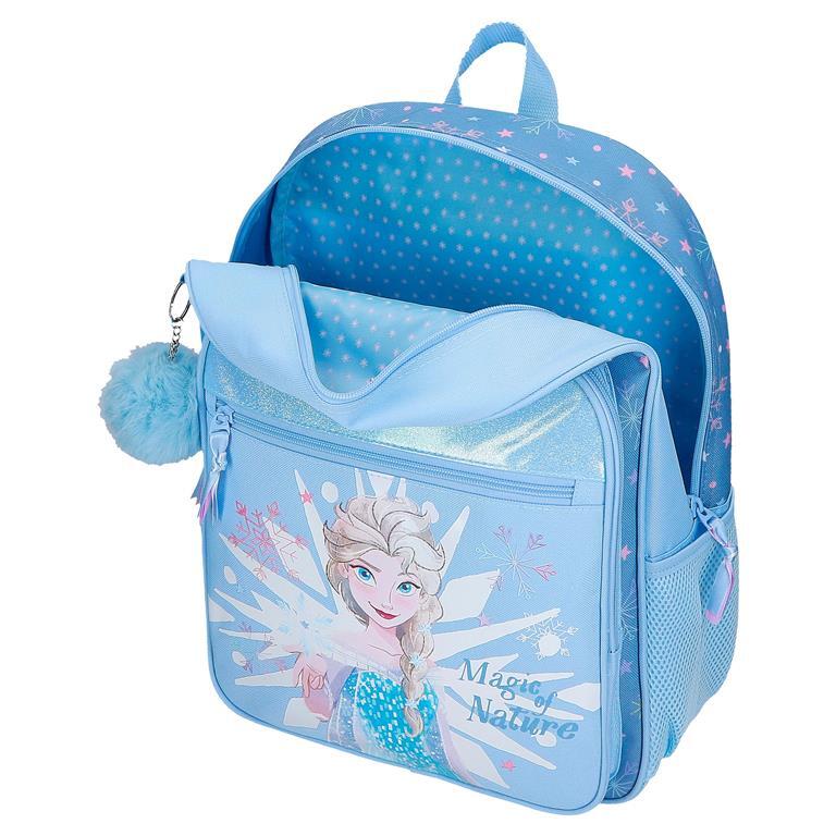 Mochila escolar Niña Disney  Frozen Magic ice  38 cm Azul