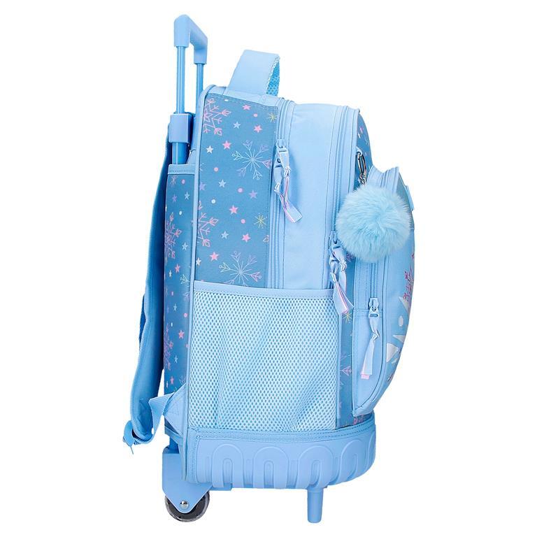 Mochila con ruedas Niña Disney  Frozen Magic ice  45 cm Azul