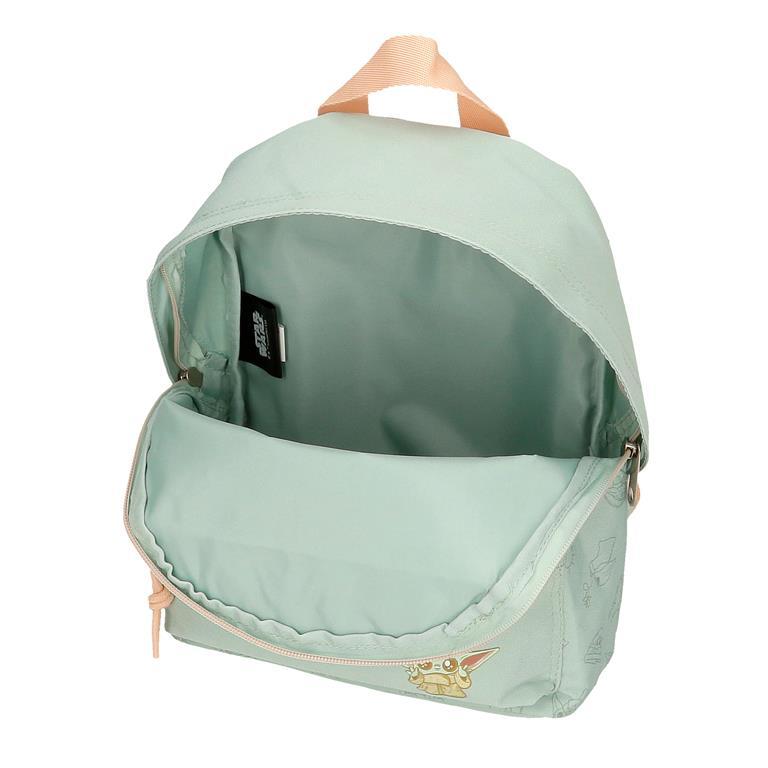 Sac à dos scolaire Unisexe Star wars Grogu 28cm Vert 4/6