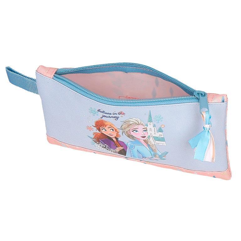 Estuche Niña Disney Frozen Believe in the journey  12 cm Azul