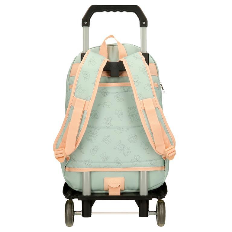 Sac à dos scolaire Unisexe Star wars Grogu deux compartiments 44 cm Vert 3/7