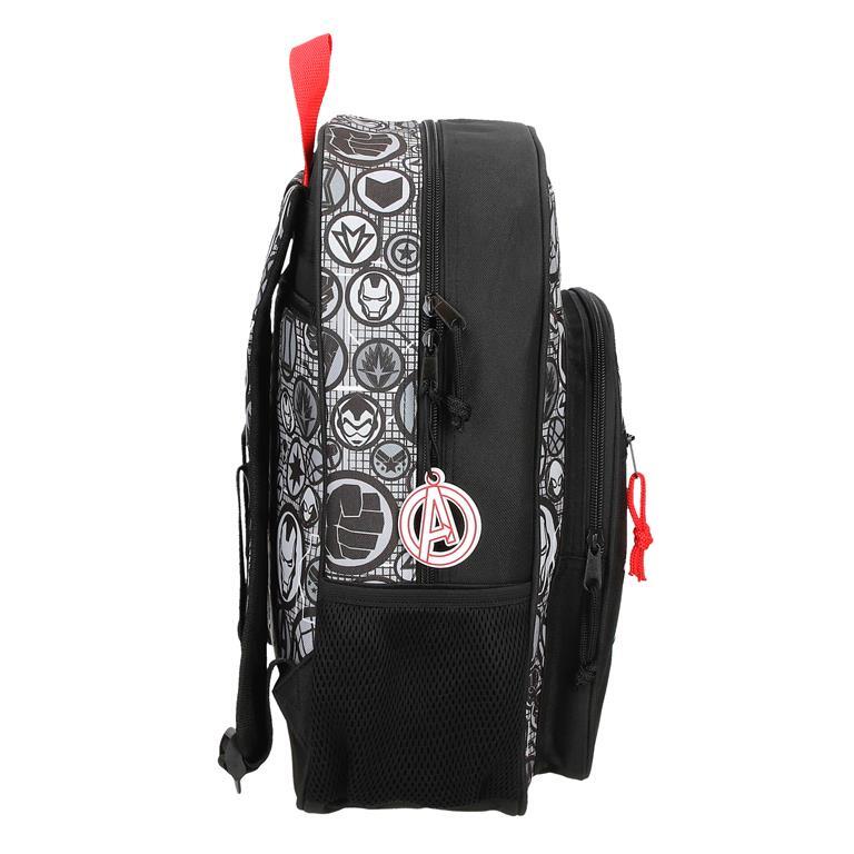 Mochila escolar Niño Marvel Heroes  38 cm Negro