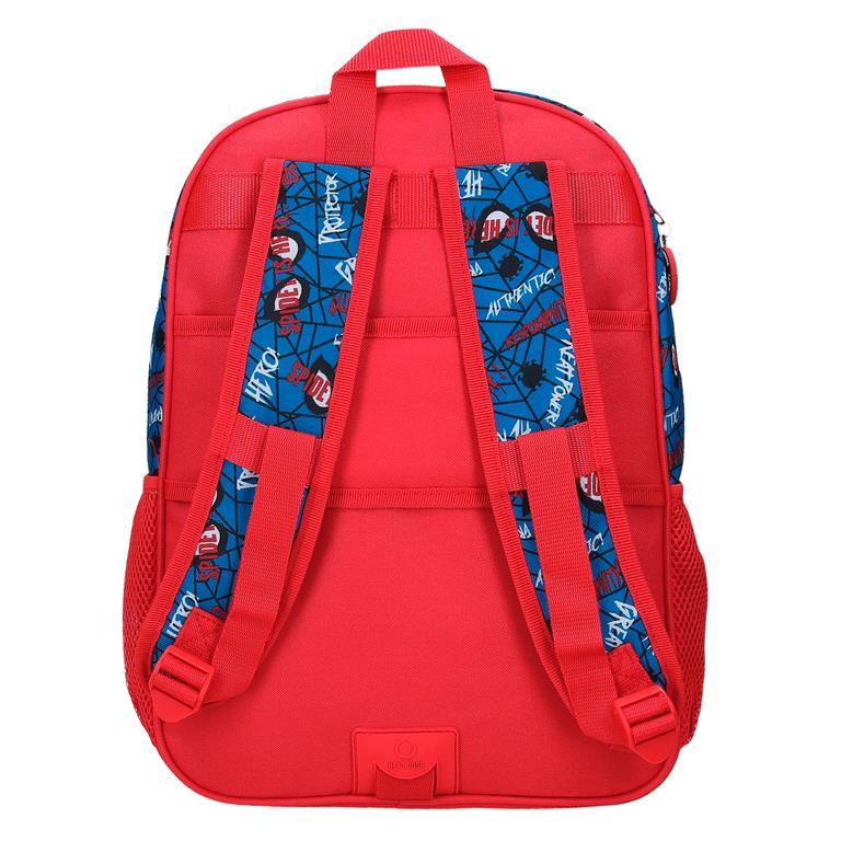 Sac à dos scolaire enfant Marvel Spiderman Authentic 40cm Rouge 3/6
