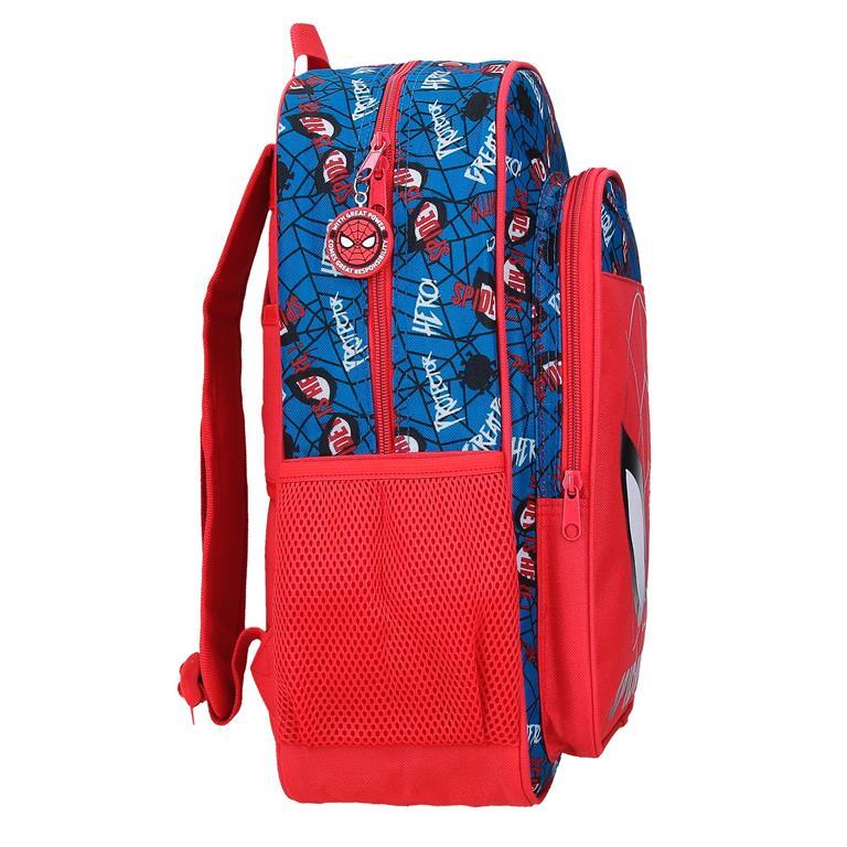 Mochila escolar Niño Marvel Spiderman Authentic  40 cm Rojo