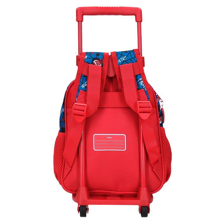 Sac à dos scolaire Garçon Marvel Spiderman Authentic avec chariot 25 cm Rouge 3/6