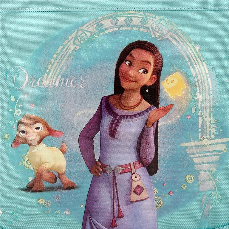 Estuche tres compartimentos Niña Disney Wish Dreamer  12 cm Azul