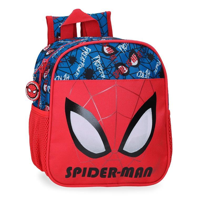 Mochila escolar Niño Marvel Spiderman Authentic  25 cm Rojo