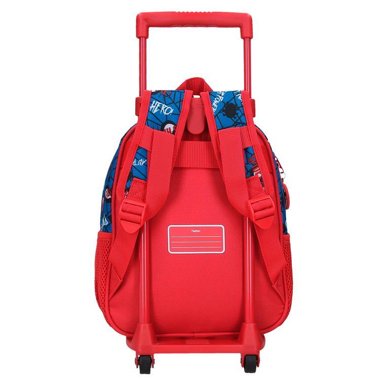 Sac à dos scolaire enfant Marvel Spiderman Authentic avec chariot 28cm Rouge 3/6