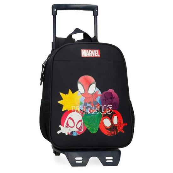 Mochila escolar Niño Marvel Versus Spidey 28 cm Negro