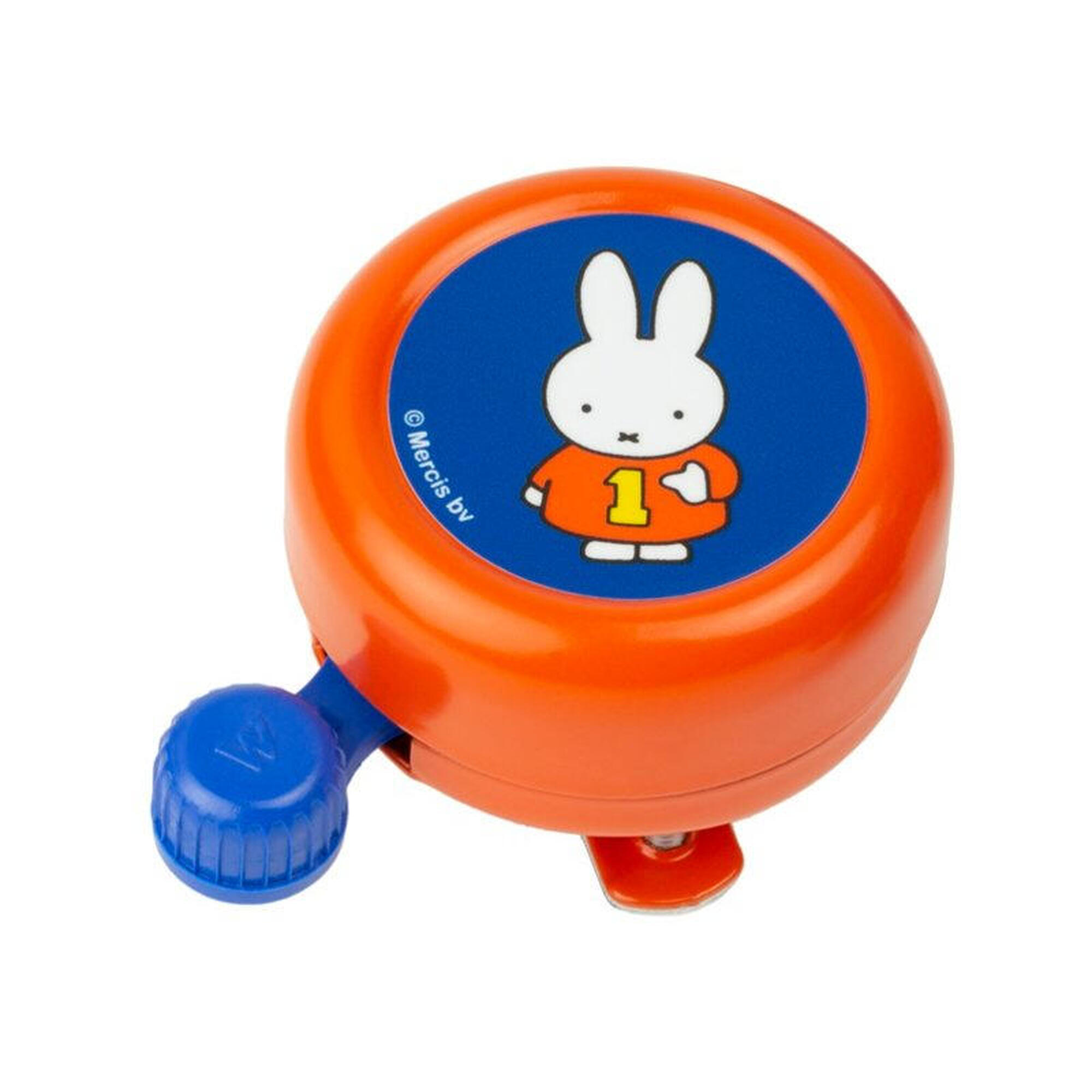 Sonnette pour enfants Widek Miffy orange sur carte