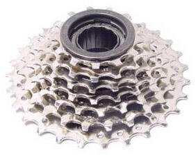 SUNRACE Roue libre à 7 vitesses 13-28t-chrome 2/2