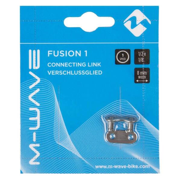 M-Wave Enlace de cadena, velocidad única de 8mm para bicicletas 2/3