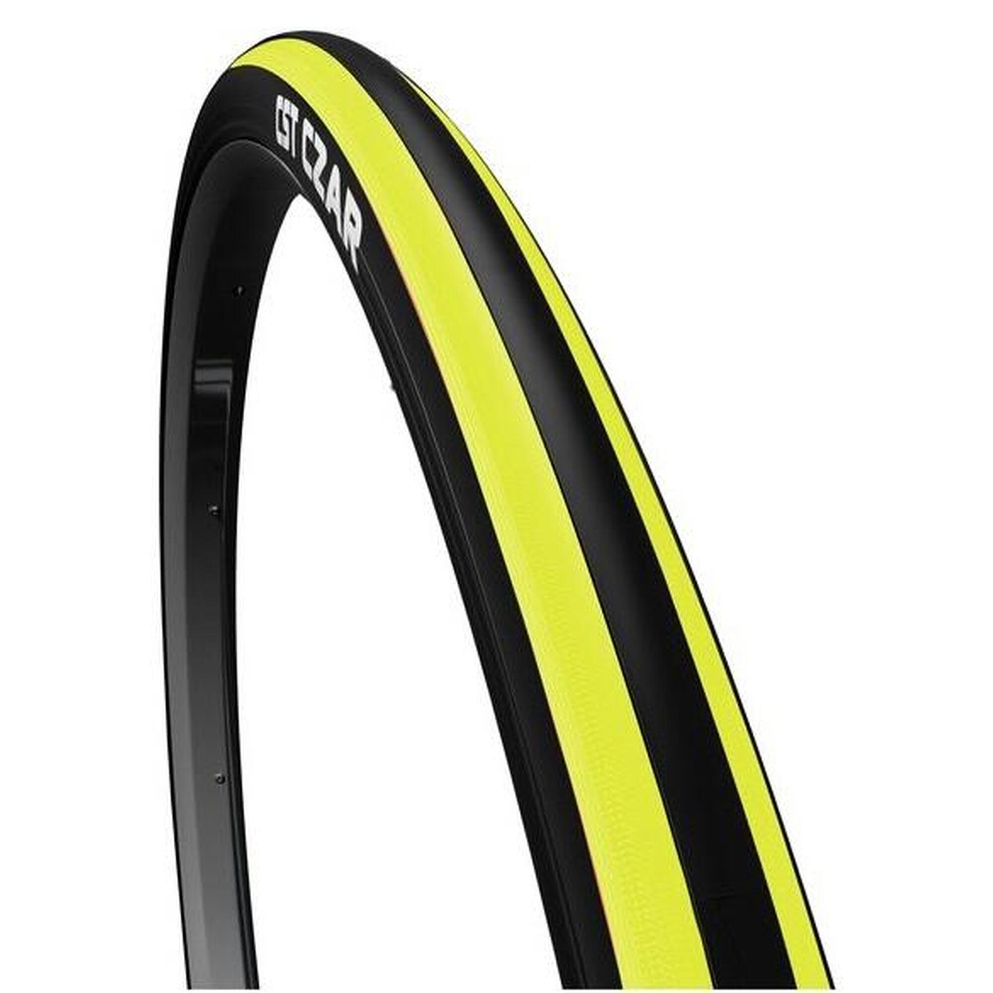 CST Race Czar pneu 700 x 23c (23-622) noir / jaune