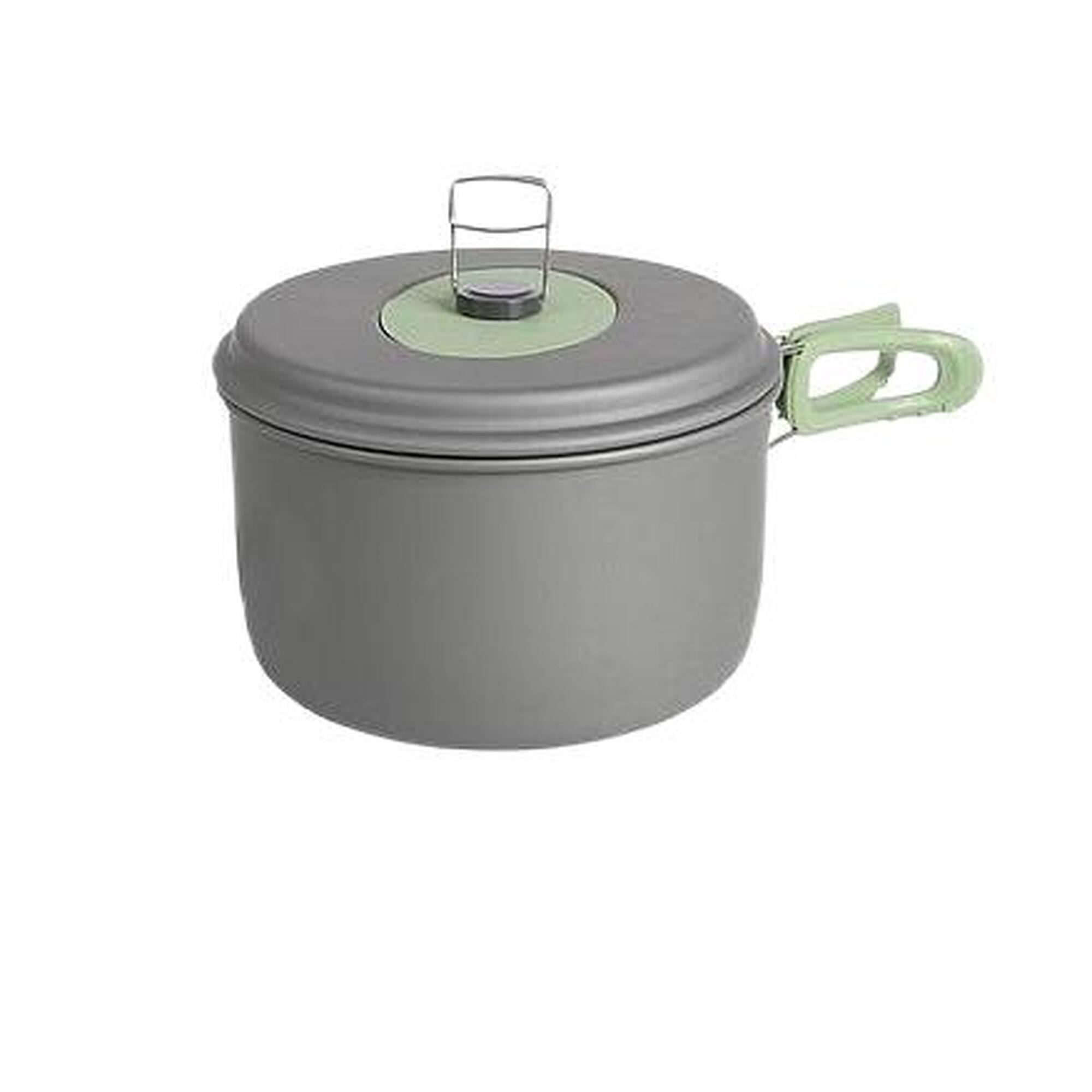 Batería de cocina - Explorer XL - 4 Piezas - Con tetera - Anodizado duro