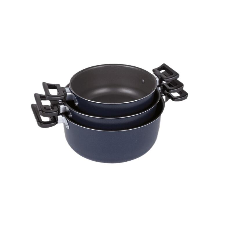 Set De Casseroles En Aluminium Rondo