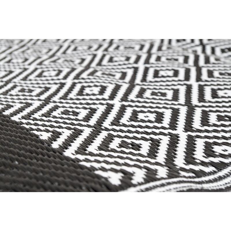 Tapis de tente Noir et blanc