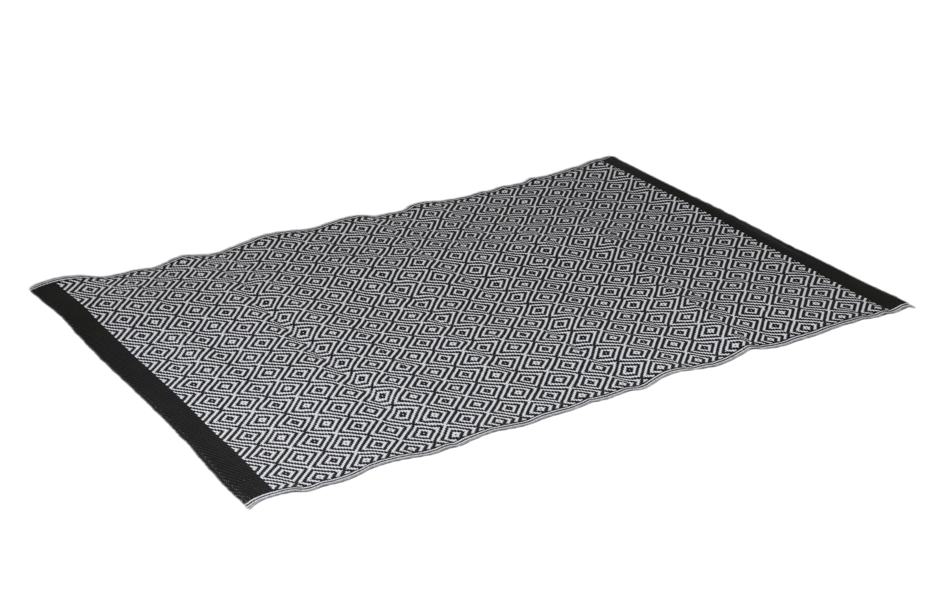 Chill Mat Beach Tenttapijt Zwart/Wit 2/8