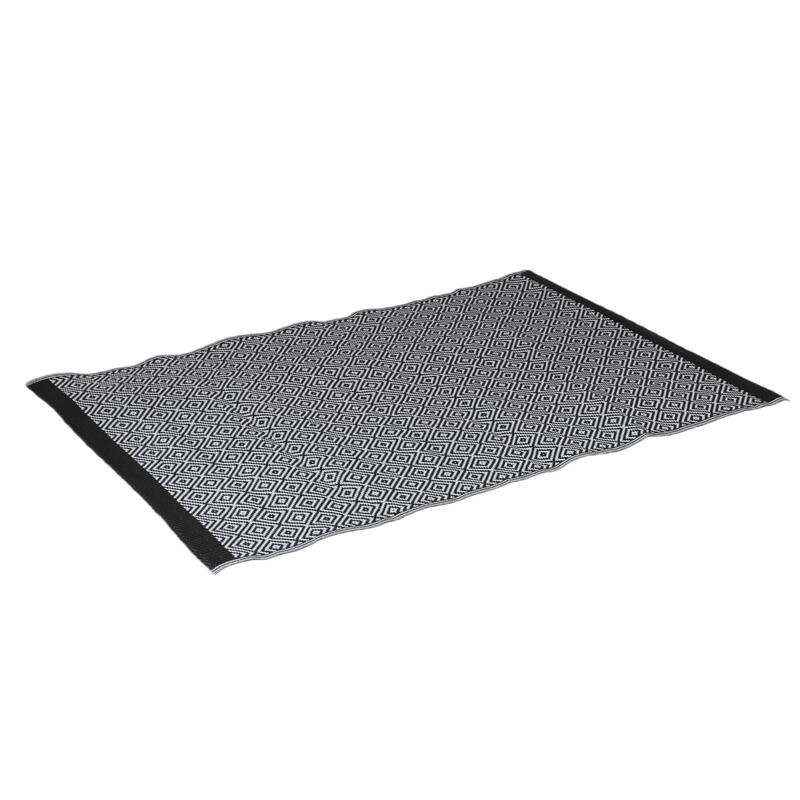 Tapis de tente Noir et blanc